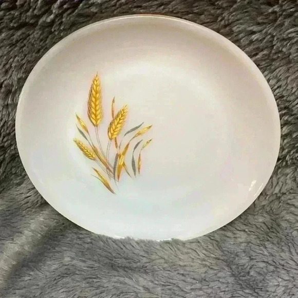 Fire King Golden Wheat Cup and Saucer and Lunch Plate - Picture 6 of 16